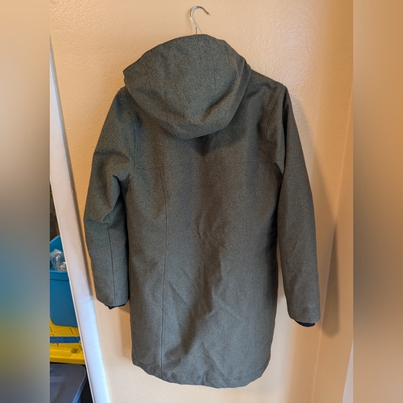 Merrell Insulated Water-resistant Snow Jacket - Hooded, Peacoat Style - Picture 2 of 5